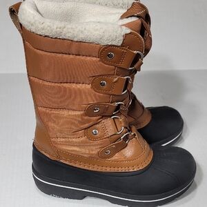 DSG Kids Winter Boots - Brown and Black